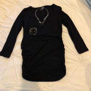 A Pea In The Pod Soft Black Shirt